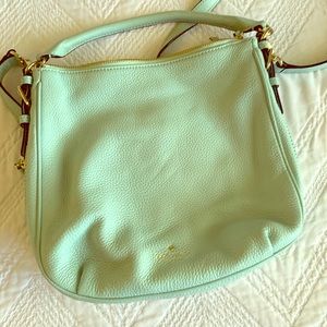 Kate spade mint green purse